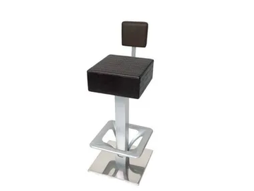 SG051 - Eco-leather stool with footrest by Vela Arredamenti - view 2